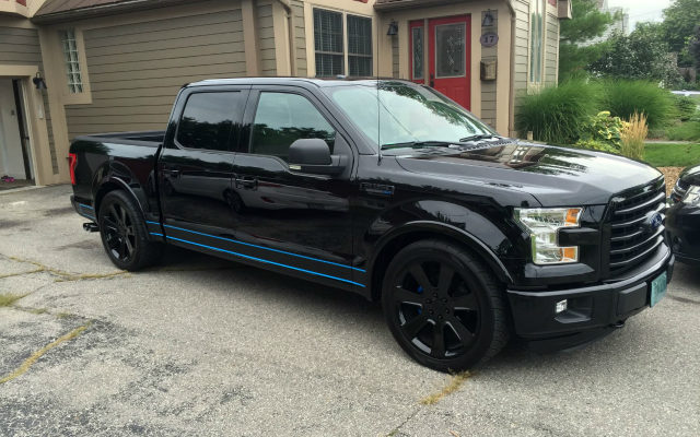 MY RIDE! Black 2016 Ford F-150 FX4