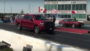 2015 F-150 Out Drags Mustang 5.0 at the Strip