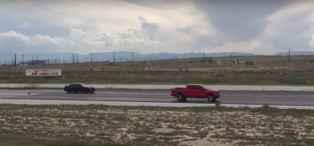 Watch an EcoBoost F-150 Dust a Charger SRT8