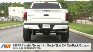 MBRP Exhaust Makes F-150 EcoBoost Sound Like a Japanese Tuner
