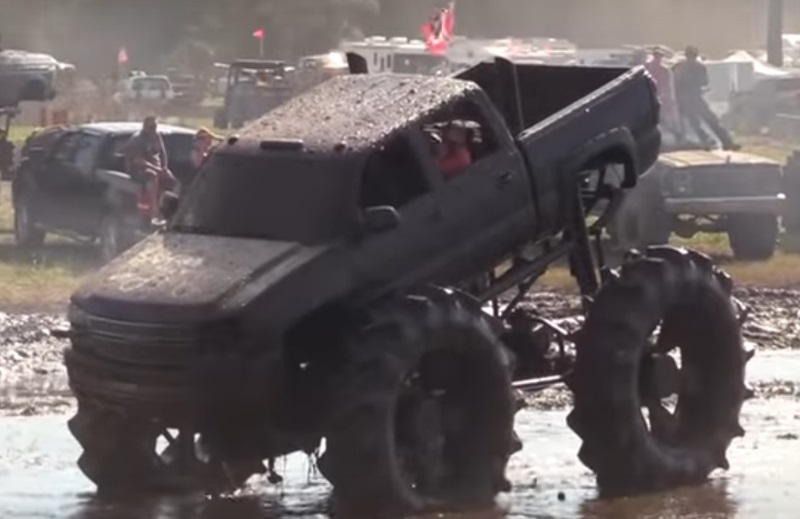 Chevy Fail: Monster Truck Folds Under Pressure