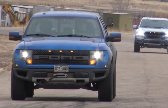 Raptor Drag Race Showdown: New vs. Old
