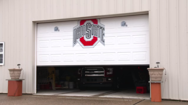 College Football Star Pat Elflein Returns Home in an F-150