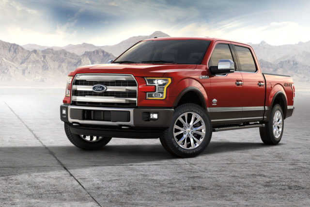 2017-Ford-F-150-King-Ranch-front-three-quarter