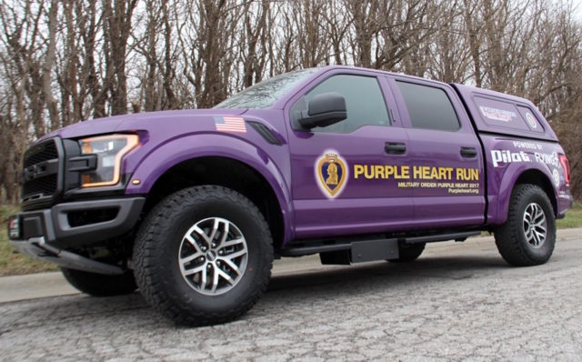 Purple Heart Ford F-150 Raptor