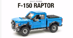 Ford raptor лего