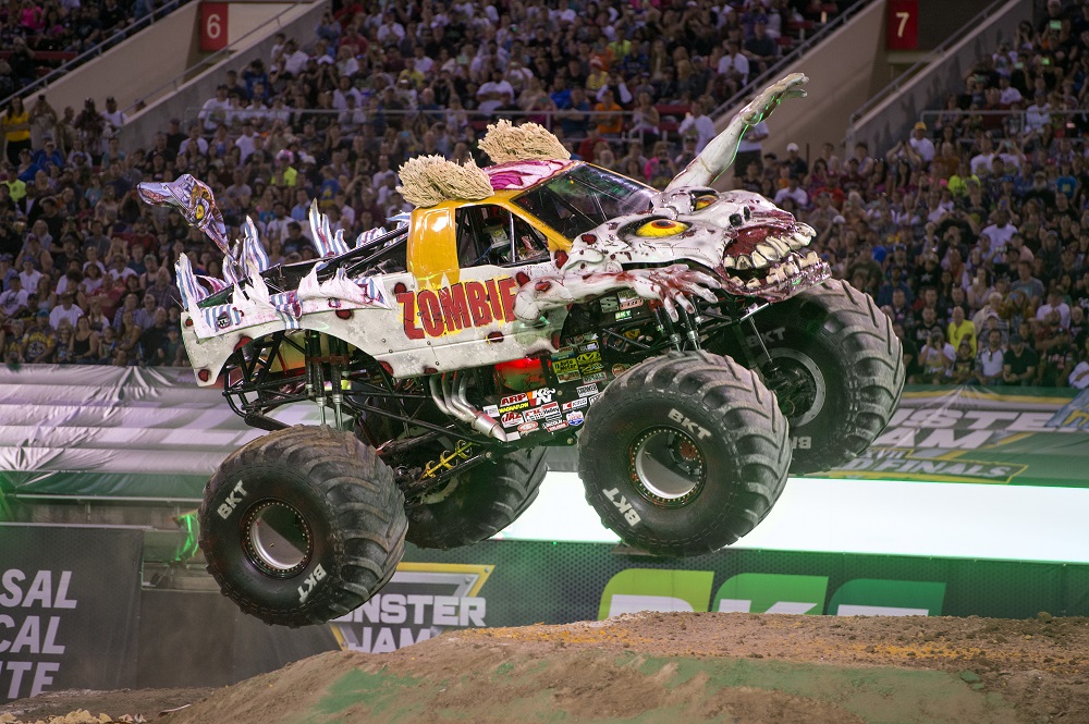 Monster Jam 2018 Tour to Kick Off with Flying Ford Trucks
