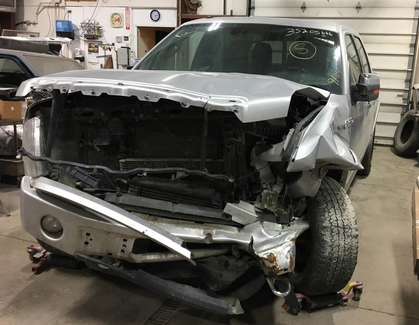 Wrecked 2011 F150 2
