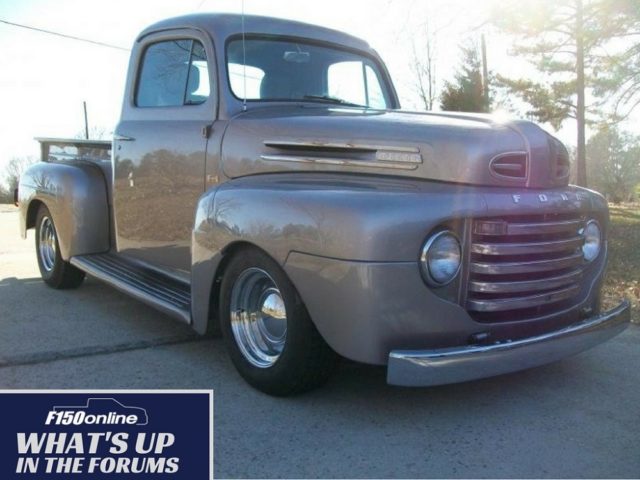 Beautiful 1950 Ford F-1 Gets Even Better
