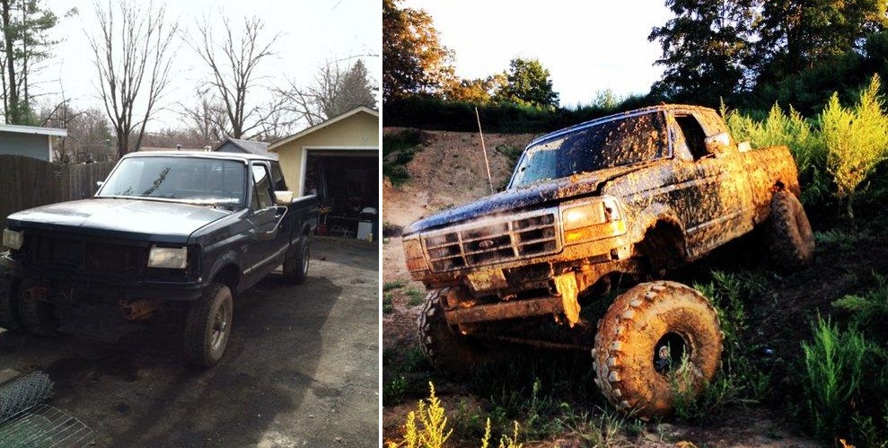 F-150 before and after one ton