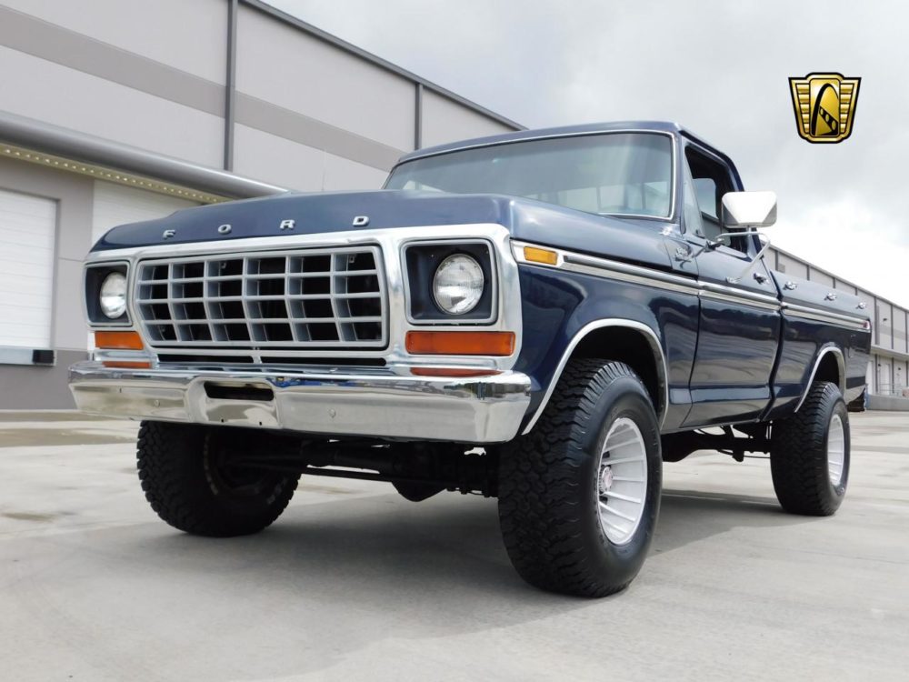 1978 Ford F-150 Is One Stunning Blue Beauty - F150online.com
