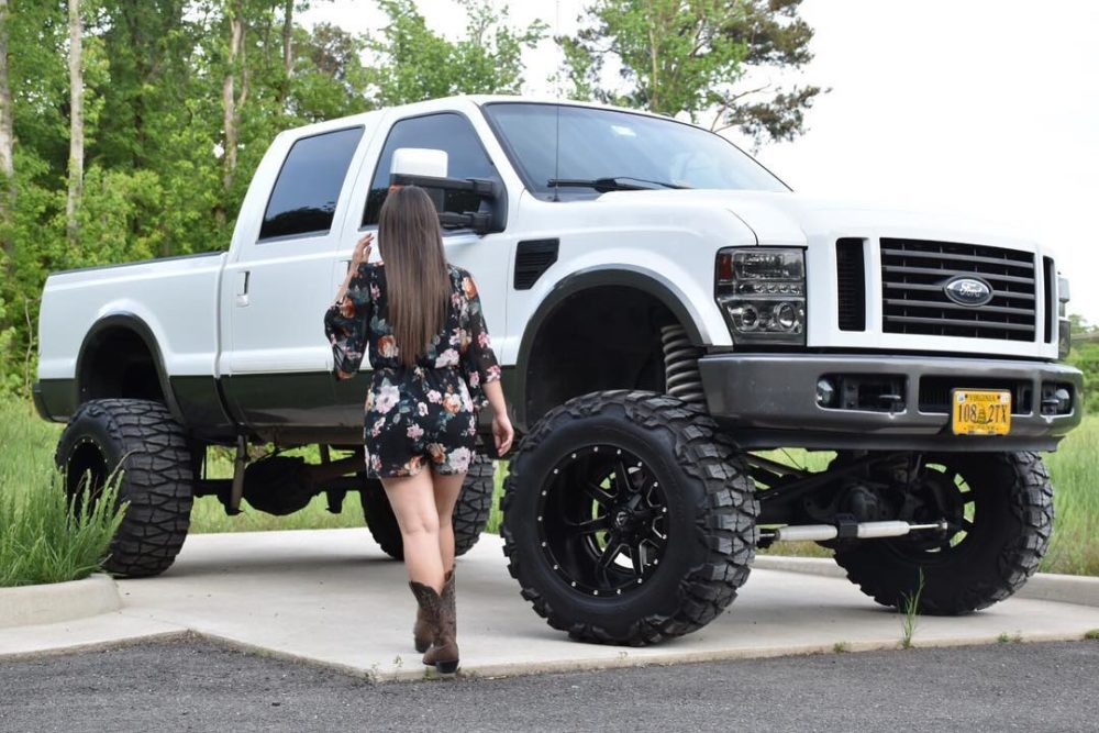 Instagram Couple Shows Off Their F-250