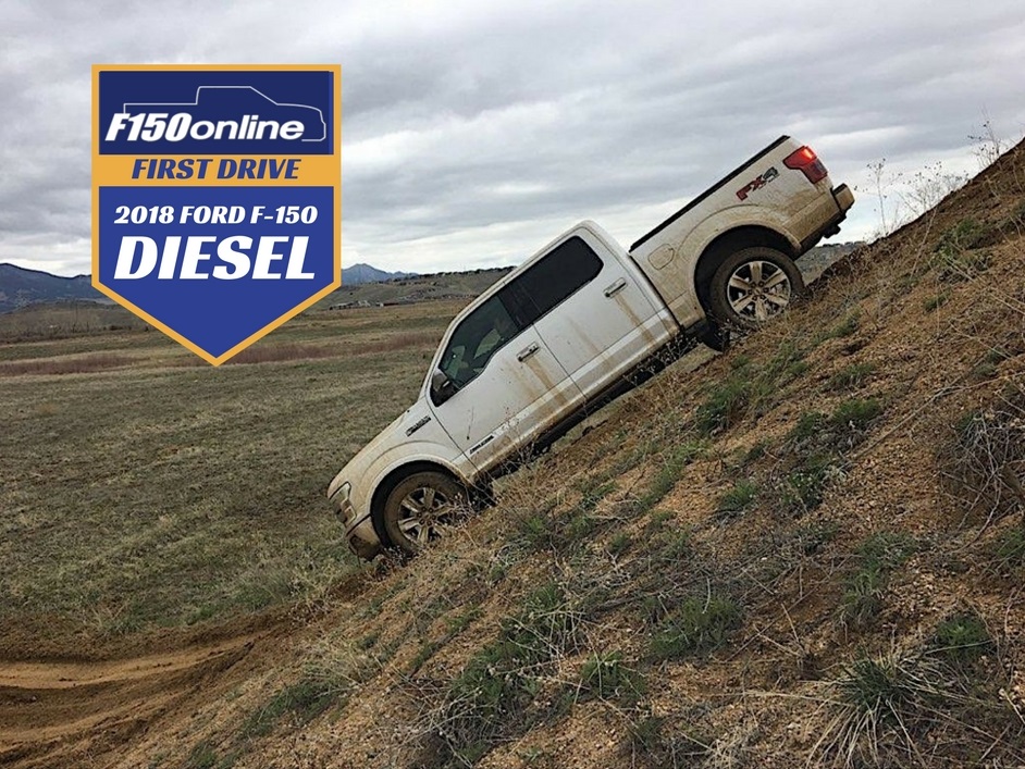 First Drive: We Go Off-Roading in the 2018 Ford F-150 Diesel!