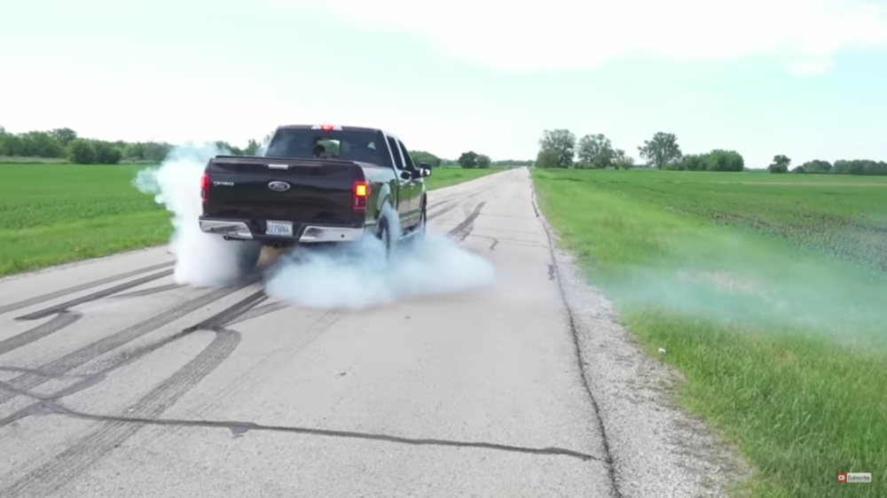 2017 Ford F-150 XLT Burnout