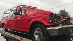 Dope on the Water: Man Drives F-150 in River to Avoid Police