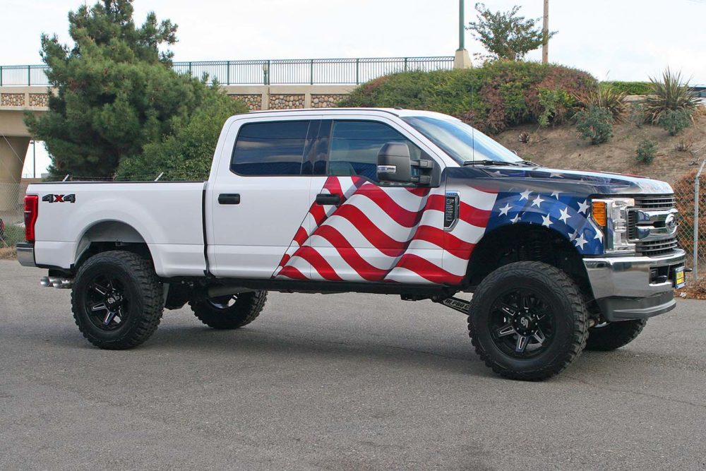 Patriotic Ford Truck Is Worthy of a Salute!