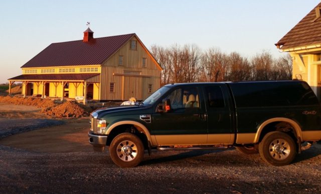 V10 F-350 on the Farm