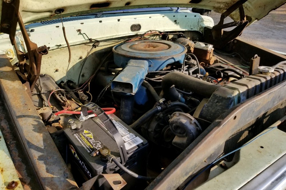 1972 Ford F-250 Engine