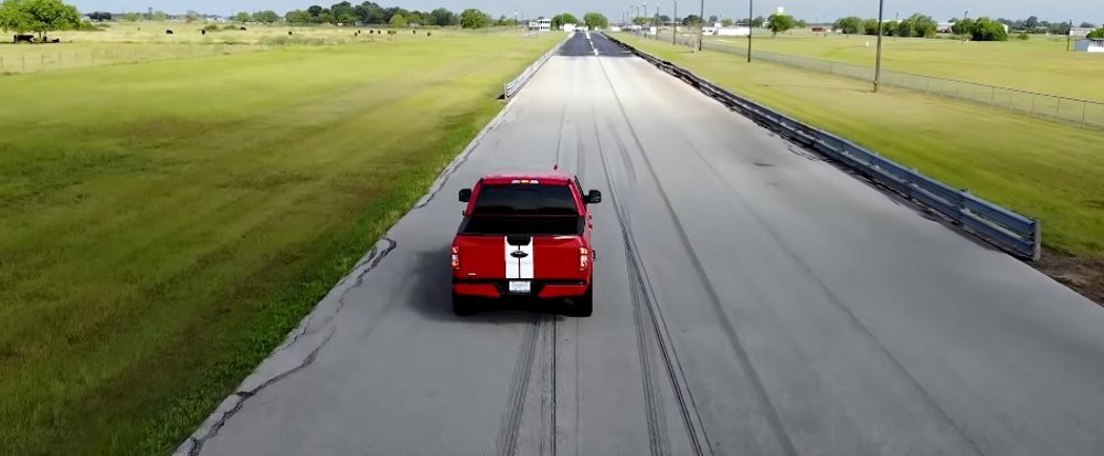 Hennessey Heritage Edition F-150 on Track
