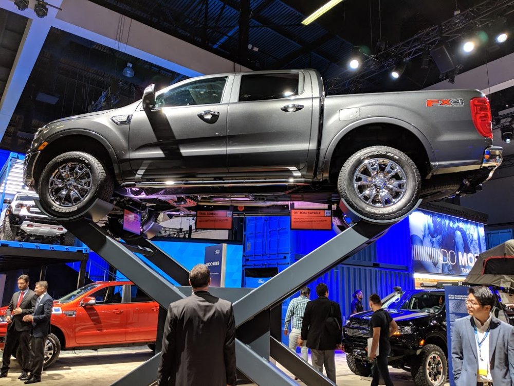 Ford Ranger FX4 in the Air