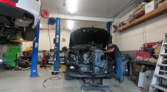 750HP 2018 Ford F-150 with blown engine.