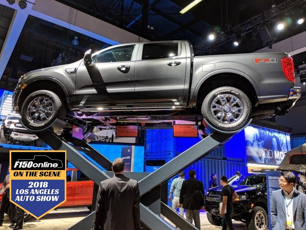 New Ranger Rules Ford’s Scene-stealing Display in L.A.