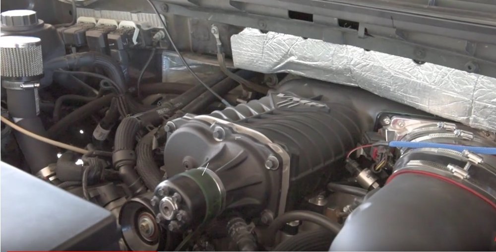 Supercharged 2013 F-150 Engine