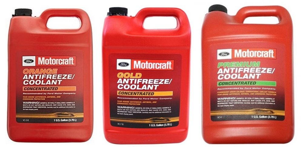 Ford Coolant Lineup