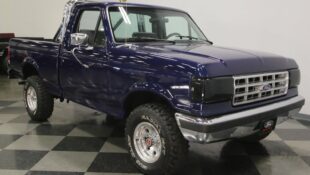 Dark Blue Ford F-150