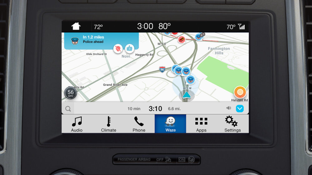 Waze on SYNC AppLink