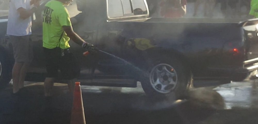 F-150 Burnout