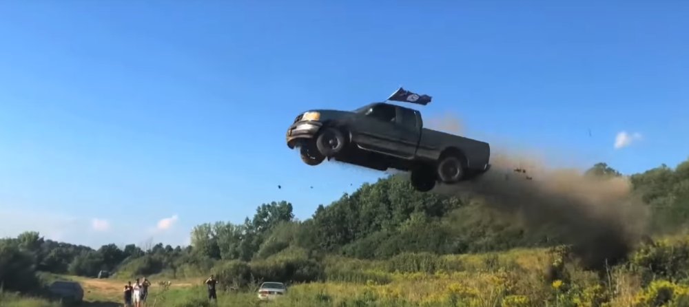 Ford F-150 in the Air