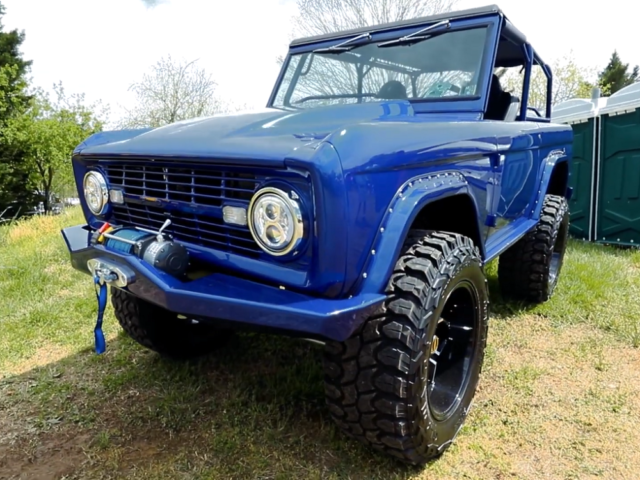f150online.com 66ish Ford Bronco is an Impressive Resurrection Rig