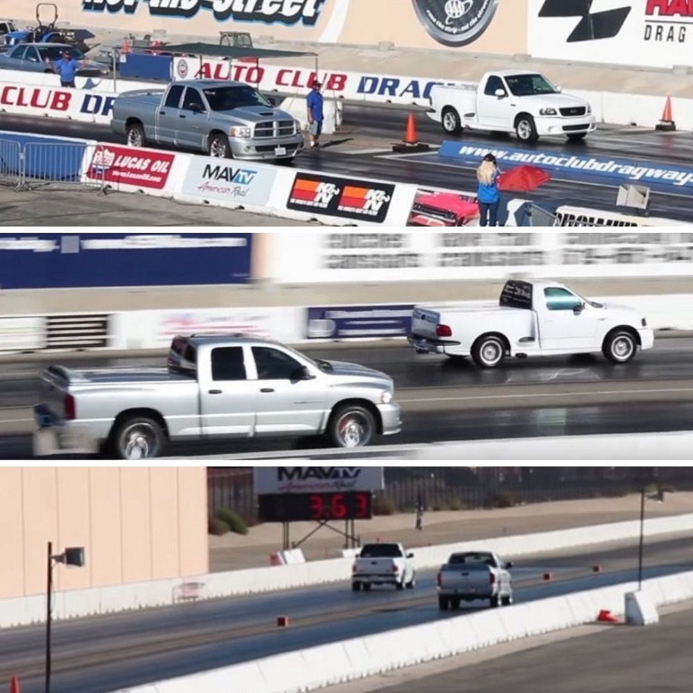Lightning Strikes a Viper-Powered Dodge Ram