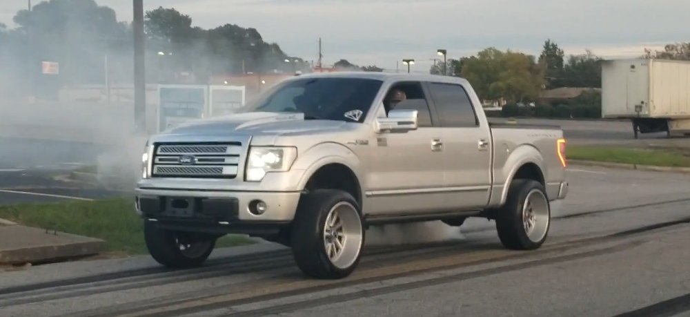 Ford F-150 on 24s