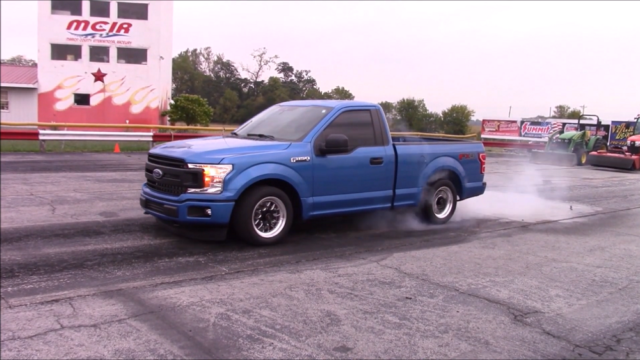 f150online.com F-150 with Twin-Turbo Coyote V8 is a 10-second Truck