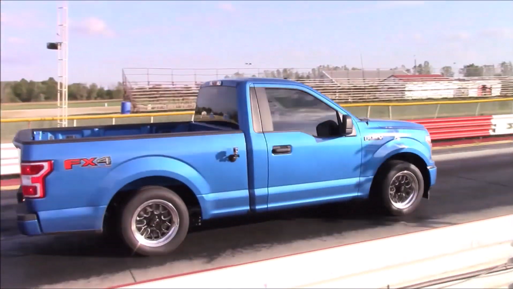 f150online.com F-150 with Twin-Turbo Coyote V8 is a 10-second Truck