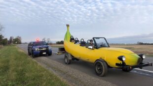 Police Go Bananas Over Custom Built Ford F-150