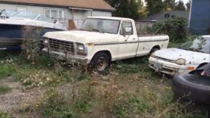 Man Buys Classic Pickup in Junkyard, Drives it Home