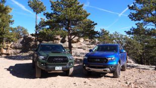f150online.com Ranger FX4 Battles Toyota Tacoma TRD Pro in the Colorado Wilderness