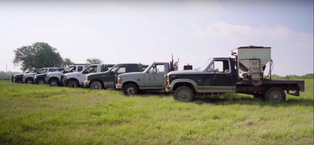 f150online.com Texas Couple Puts 8 'Built Ford Tough' Trucks to Work
