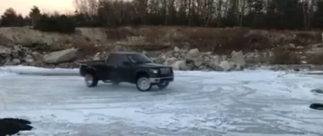 F-150 Donuts on Ice