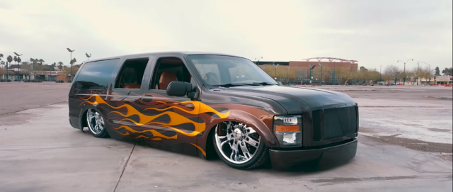 f150online.com Custom Excursion Blends Show Truck Looks with Family-Size Space
