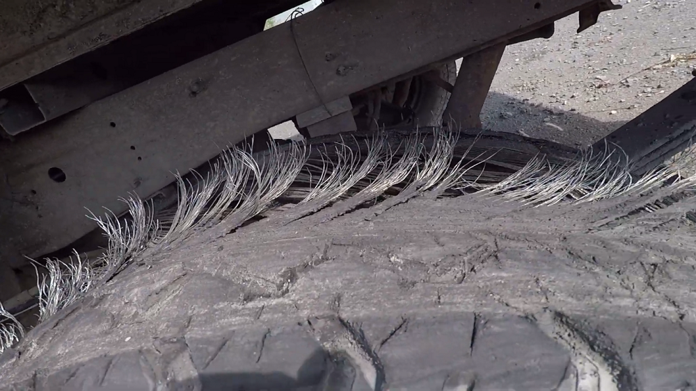 f150online.com F-150 Owner Does Such a Brutal Burnout That He Pops a Tire