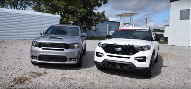 f150online.com Tuned Explorer ST Walks Away from Durango SRT at the Drag Strip