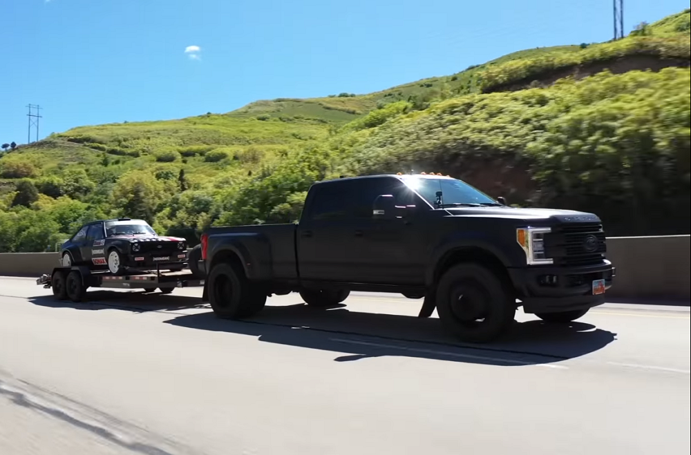 f150online.com Six-Wheel Drift Ken Block Hoons F-450 Dually