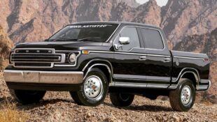 Artist Imagines Next-Gen "Retro" F-150 Redesign