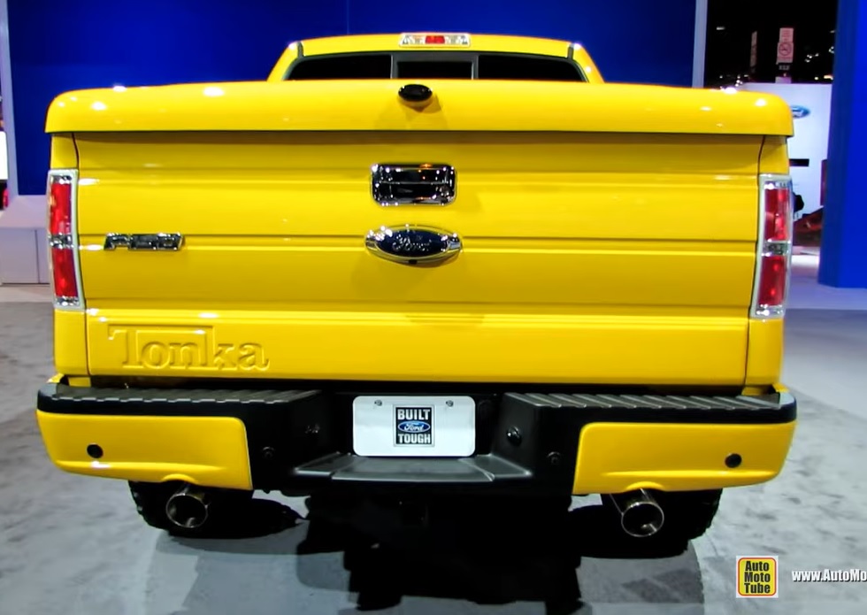 Ford F150 Tonka Truck Edition rear