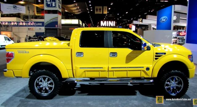 Ford F150 Tonka Truck Edition side
