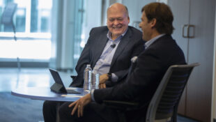 Jim Hackett and Jim Farley